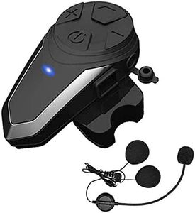 Motorcycle Bluetooth Headset Yaconob BT-S3 1000m Motorcycle Helmet Bluetooth Radio Intercom Wireless Interphone to 2-3 Riders (Waterproof/Handsfree/Stereo Music/FM Radio/GPS/MP3 1 Pack