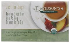 Davidson's Tea Lemon Ginger, 100-Count Tea Bags