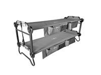 Disc-O-Bed Large Outfitter – Special Edition, with 2 Side Organizers, Grey