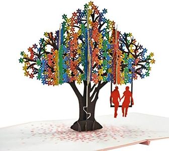 CUTPOPUP Pareja LGBT Les- 3D Tarjeta Aniversario, Tarjeta Aniversario Boda, Tarjeta Cumpleaños, Tarjeta Felicitacion Boda, Tarjeta Regalo, Regalos Originales Para Mujer (Les Couple) US8-LO105ES