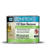 StoneTech Oil Stain Remover, Cleaner for Natural Stone, Grout, Masonry, 3-Ounces (.089L)