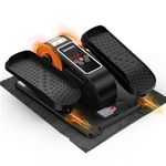 Under Desk Elliptical Machine, Electric Ellipcal Leg Exerciser for Senior, Quiet and Compact Electric Seated Pedal Exerciser for Home with Display, Remote Control and 12 Adjustable Speeds (Black)