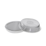 Nordic Ware Microwave 2-Sided Round Bacon and Meat Grill and 10-Inch Deluxe Microwave Plate Cover