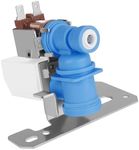 WR57X10033 riv-11ae-2 Refrigerator Icemaker Water Inlet Valve Compatible with G-E Hot-point Ken-more 1/4" Inlet Fitting Icemaker Water Inlet Valve Replaces WR57X0093-1 Year Warranty By Fetechmate