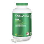 Organika MSM - Joint Support and Inflammation Relief Supplement | Supports Healthier Joints, Bones and Cartilage | Stronger Hair, Skin and Nails | Potent Antioxidant | 1,000mg of MSM - 360 vcaps