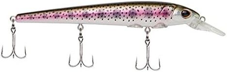 Berkley Hit Stick Fishing Lure, Rainbow Trout, 1/2 oz, 5 1/9in | 13cm Crankbaits, Largest Rolling Action of Any Berkley Hard Bait, Equipped with Sharp Fusion19 Hook