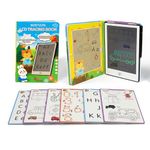MAYSON 8.5-Inch LCD Writing Tablet for Kids and Toddlers, Reusable Digital Drawing Pad with Stylus Pen, Educational Learning Toy, Handwriting Practice Board with 40 Practice Cards