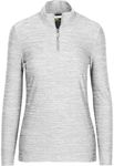 Greg Norman Women's L/S Heathered 1