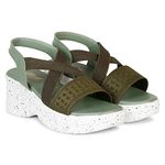 H.M. Stylish Girl's High Heel Casual Fashion Wedges Sandal For Women/Girls Ankle Strep Sandal