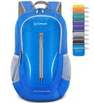 25L Ultralight Packable Backpack - Small Foldable Hiking Backpacks Water Resistant Light Daypack for Outdoor Hiking,by ZOMAKE(Dark Blue)