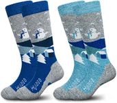 Hylaea Merino Wool Ski Socks Kids, 