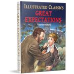 Great Expectations : Illustrated Abridged Children Classic English Novel with Review Questions (Illustrated Classics)