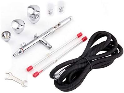 TIMBERTECH Multi-Purpose Airbrush Set, AG-183K Dual-Action Gravity Feed Airbrush Kits with 0.2/0.3/0.5mm Needles, 2/5/13CC Fluid Cup for Cake Decorating, Painting, Tattoo, Models Art