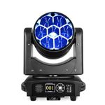 BETOPPER Moving Head Light 7x40W RGBW Beam/Wash/Zoom/CTO Effect Bee Eye LED Stage Lighting Spot Lights with Sound Activated for DJs, Bars, (1 Pack)