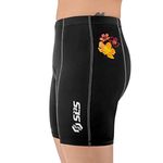 SLS3 Tri Shorts Women - Triathlon Shorts for Women | Womens Triathlon Short FRT Tri Short | Slim Athletic Fit, Bright Hibiscus Blooms, Medium