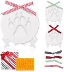 Pet Memorial Keepsake Ornament Kit - Dog & Cat Impression Kit as Loss Pet Keepsake and Gifts for Pet Lover (Clay Paw Print Keepsake Kit), 3 Packs