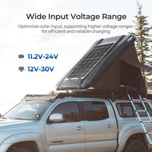 Renogy 40A DC-DC Battery Charger – Dual Input for RV, Car, Marine