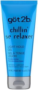 Got2b Chillin’ Light Hold Gel for all Hair Types, 170g, Slick Styles, Touchable Hold, for Short to Medium Length Hair