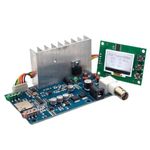 Mcnhbdgg FM Transmitter 12V 5W Stereo Audio 76-108MHz Digital Frequency Radio Station Receiver HAM Amplifier FM Broadcast PLL
