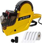 6602 Price Gun with Labels,2 Line 2