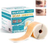 Silicone Scar Removal Sheets,Professional Removal Sheets for Scars Caused by C-Section, Surgery, Burn, Acne (1.6X120 Inch)