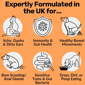 NutriPaw Digestive Treats for Dogs – Probiotic Chews