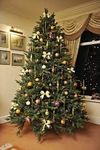 Classy 8 feet Christmas Tree Xmas Tree with Solid Metal Legs,Light Weight, Perfect for Christmas Decoration (Tree Decoration Not Included)