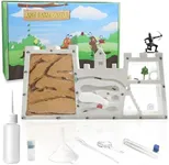 ELNMLHT Large Ant Farm Castle, Sand Ant Farm Nest for Live Ants, Ant Habitat Science Learning Kit, Ant Colony for Kids Children Adults