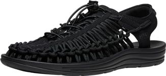 KEEN Uneek, Men's Sling Back Sandals, Black (Black), 8 UK