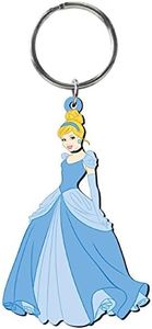 Monogram International Soft Touch PVC Key Ring, Disney Princess Cinderella
