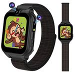 Kids Smart Watch Girls Boys, Gifts for 4-10 Years Old Dual Camera Touchscreen Smart Watch for Kids with 18 Games Music Video Player Alarm Clock Flashlight Educational Toys Toddles Birthday Gifts