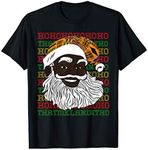 Black Jolly Santa Ho Ho That Melani
