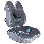 Memory Foam Seat Cushion & Lumbar S