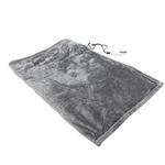 Gonetre Car Heating Blanket 12V 48W Soft Warm Flannel Fast Heating Breathable Electric Blanket for Camping Road Trips 100x75cm