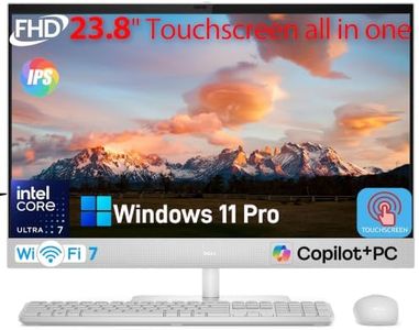 Dell 23.8 All-in-One Touchscreen Desktop Computer, 32GB DDR5 RAM, 1TB SSD