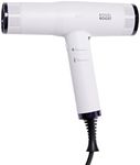 BondiBoost Sonic Dryer - 4X Faster Hair Drying - Ultra Lightweight/Super Quiet - 4 Temperatures + 3 Speeds + 2 Nozzles + Self Cleaning - Advanced Ion Technology to Reduce Frizz for Home + Salon