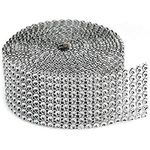 Darice Bling on a Roll, 3mm by 2-Yard, 8 Rows, Silver