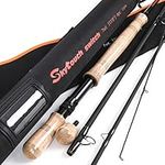 Maxcatch Two-Handed Switch & Spey Fly rods Fast Action Fly Fishing Rod with Rod Tube (Skytouch Trout Spey, 11ft 3wt 4sec)