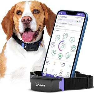 Smart Collar 2.0 by PetPace | AI-Powered Dog Health Monitor & GPS Tracker | Tracks Heart Rate, Pain, Anxiety & Stress, Vet-Backed with Real-Time Alerts & Monitoring - Subscription Required (Large)