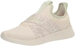 adidas Women's Puremotion Adapt Sneaker, Chalk White/Linen Green/Alumina, 7.5