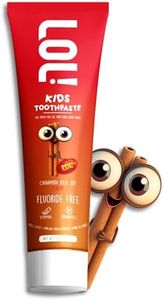 LOL Kids Toothpaste Fluoride-Free Nano Hydroxyapatite, Probiotics & Vitamins Remineralizing | Natural Ingredients | Safe if Swallow | Vegetable-Based Foaming Agent | for Toddler Children & Parents