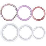 Nifocc Round Silicone Mold Bangle Bracelet Jewelry Casting Mold Resin Epoxy Mould for Jewelry Making Keychain Crafts Decoration Making DIY Crafts Tools - 3 Different Size 3 Pack