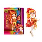 Rainbow High Special Edition - LAUREL DE-VIOUS - 9''/22.86cm Red and Orange Posable Fashion Doll with Accessories and Open/Close Soft Backpack - Great Toy Gift for Kids Ages 4-12