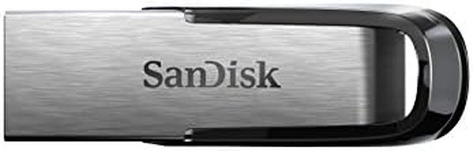 SanDisk 128GB 10-Pack Ultra Flair USB 3.0 Flash Drive (10x128GB) - SDCZ73-128G-B10CT, Silver