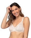 Playtex Bra Woman Secret Comfort Full Cup Underwire Bra x1, Antique White, 40B