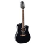 Takamine GD-38CE 12-string Acoustic-electric Guitar - Black