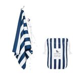 Dock & Bay QuickCool Cooling Towel - For Workouts & Sports - Cools to 15°C - Includes Bag - 25" x 12"/ 63x29cm - Cabana - Whitsunday Blue