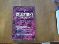 Ballentine's Law Dictionary: Legal Assistant Edition