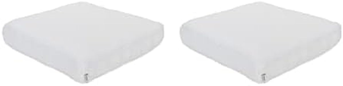 Camco Aislador de ventilación para vehículos recreativos, se adapta a rejillas de ventilación de 14 x 14 pulgadas, lavable a máquina, paquete de 2 (45198)