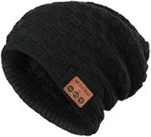 REDESS Wireless Bluetooth Beanie,Unisex Outdoor Sport Knit Hat with Stereo Speakers & Microphone